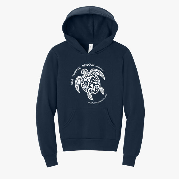 Sea Turtle Rescue - Youth Sponge Fleece Pullover Hoodie Thumbnail