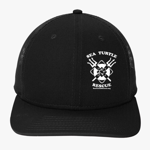 Sea Turtle Rescue - Snapback Low Profile Trucker Cap Thumbnail