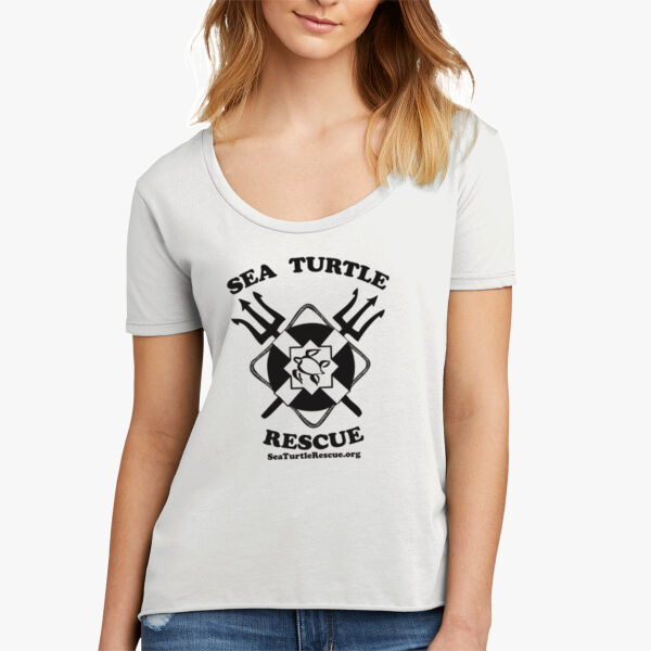 Sea Turtle Rescue - Women's Festival Scoop Neck Tee Thumbnail
