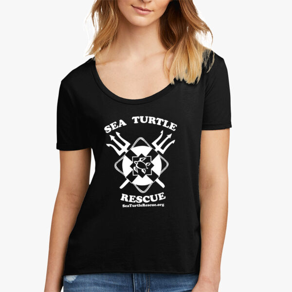 Sea Turtle Rescue - Women's Festival Scoop Neck Tee Thumbnail